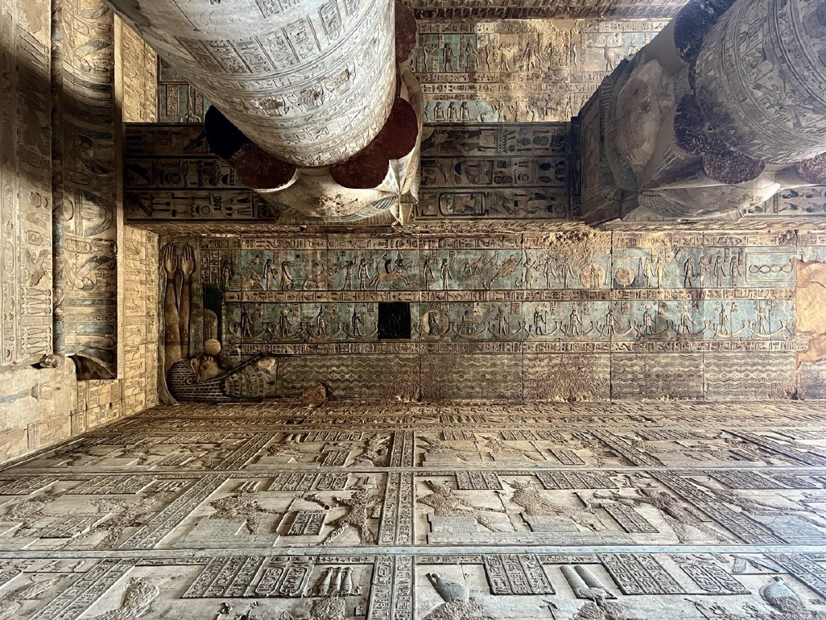 Temple ceiling detail, Egypt